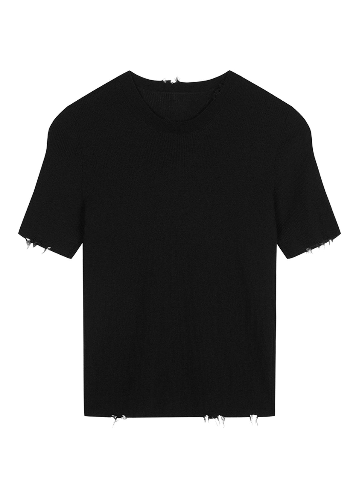 JNBY Knitted Sweater Slimming Wool T-shirt