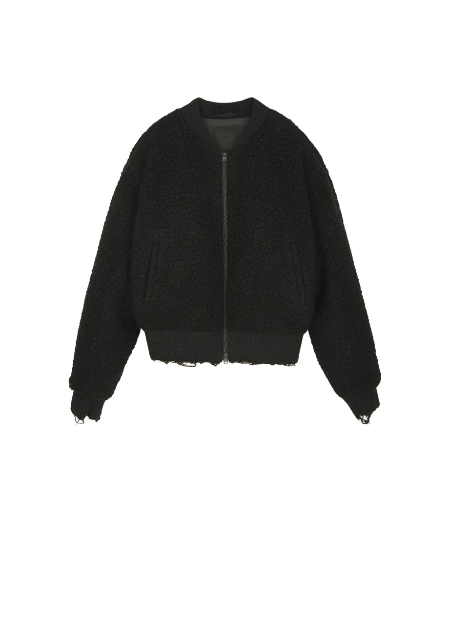JNBY raw-cut jacket