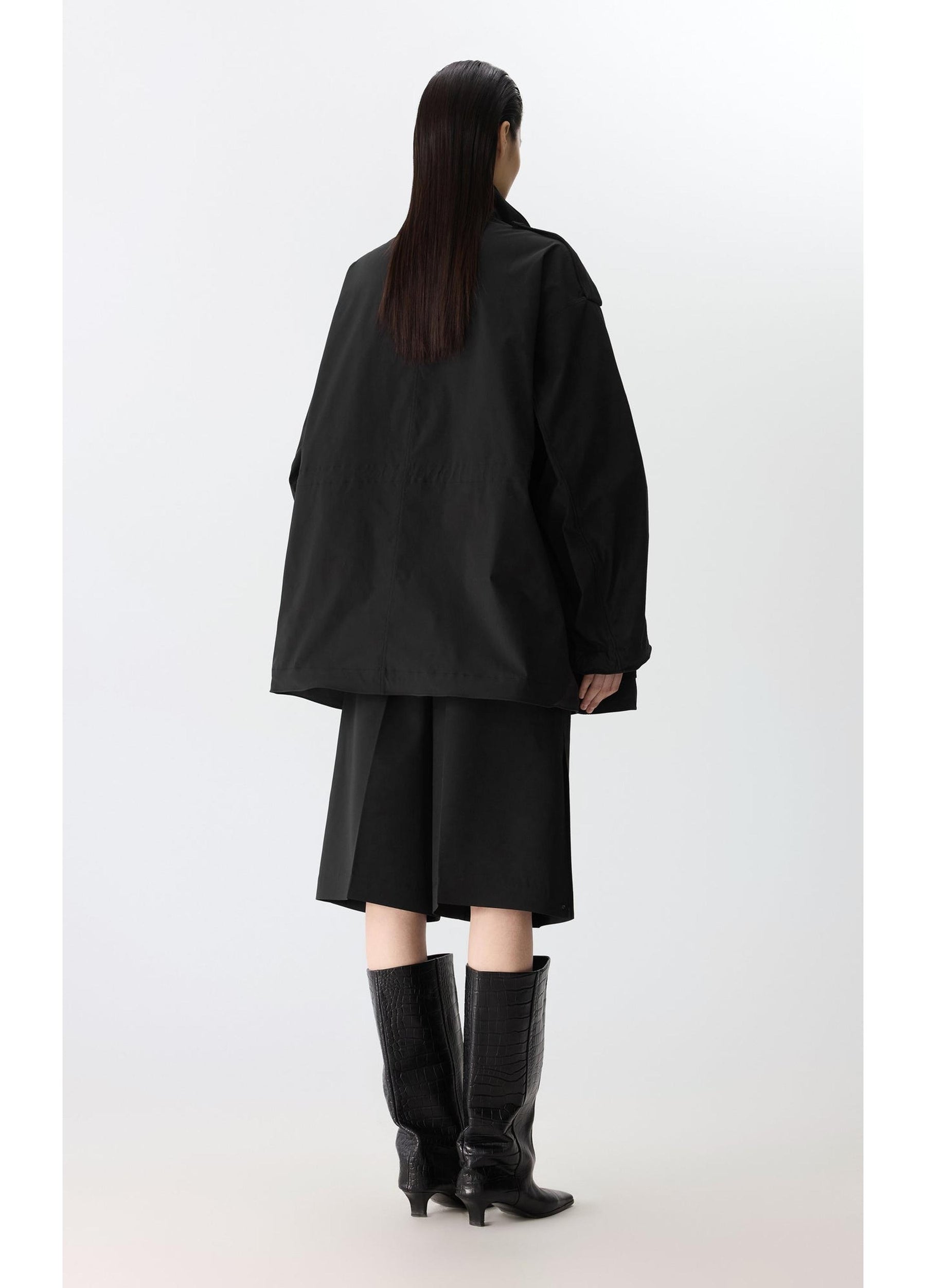 JNBY Oversized Shapeable Bone-Fish Hybrid Jacket