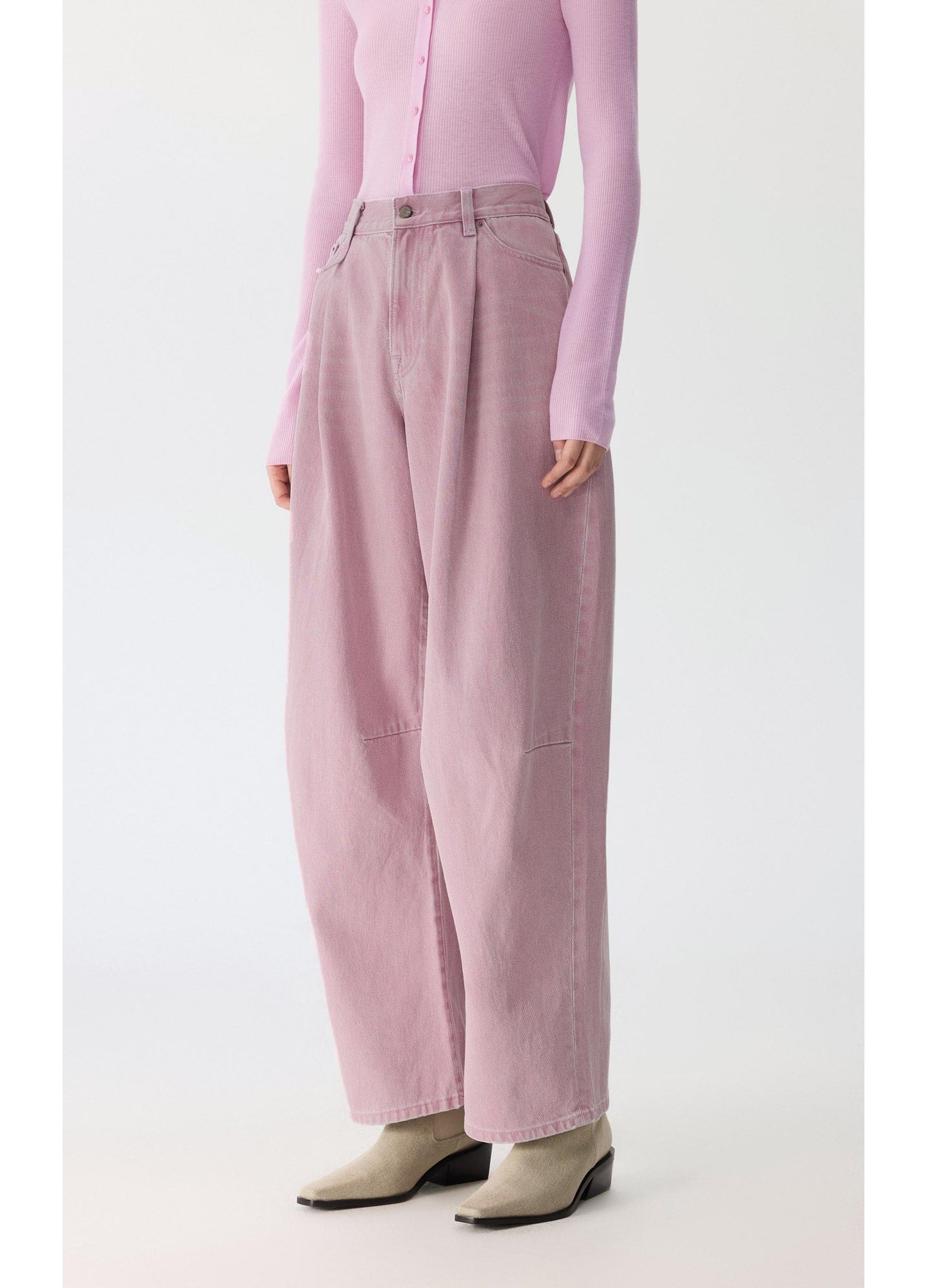 JNBY Straight-Leg Cuffed Denim Jeans