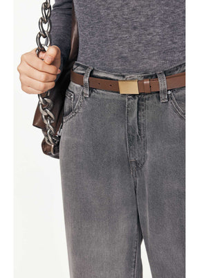 JNBY leather belt