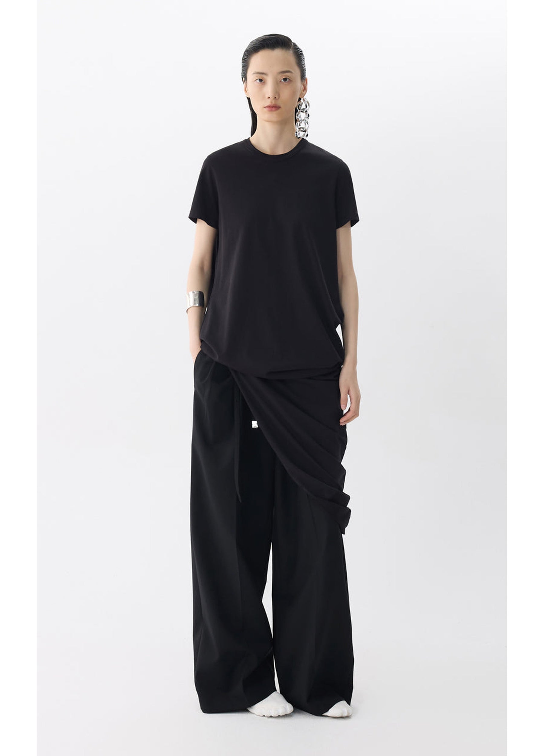 JNBY loose wide leg casual pants