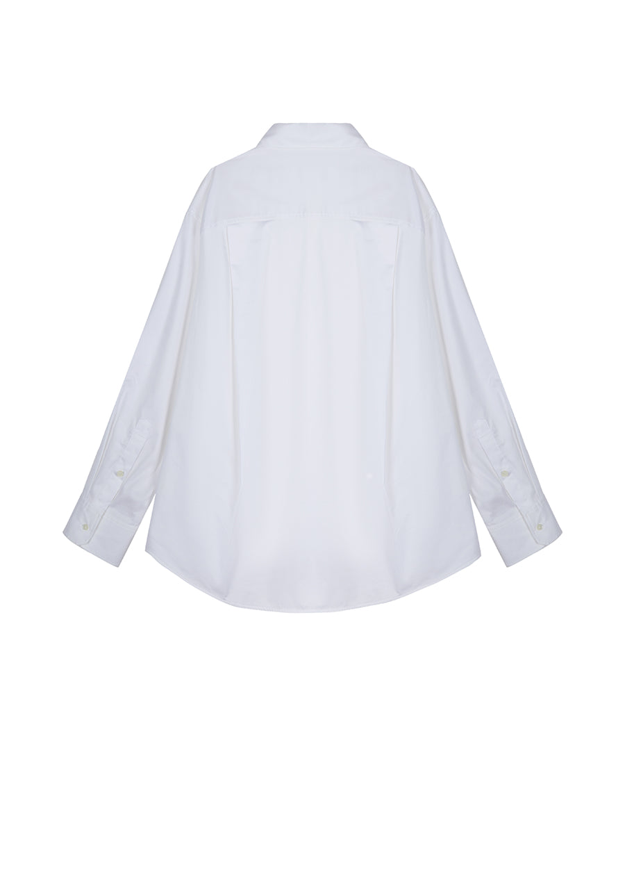 JNBY Oversize Cotton Minimalism Shirt