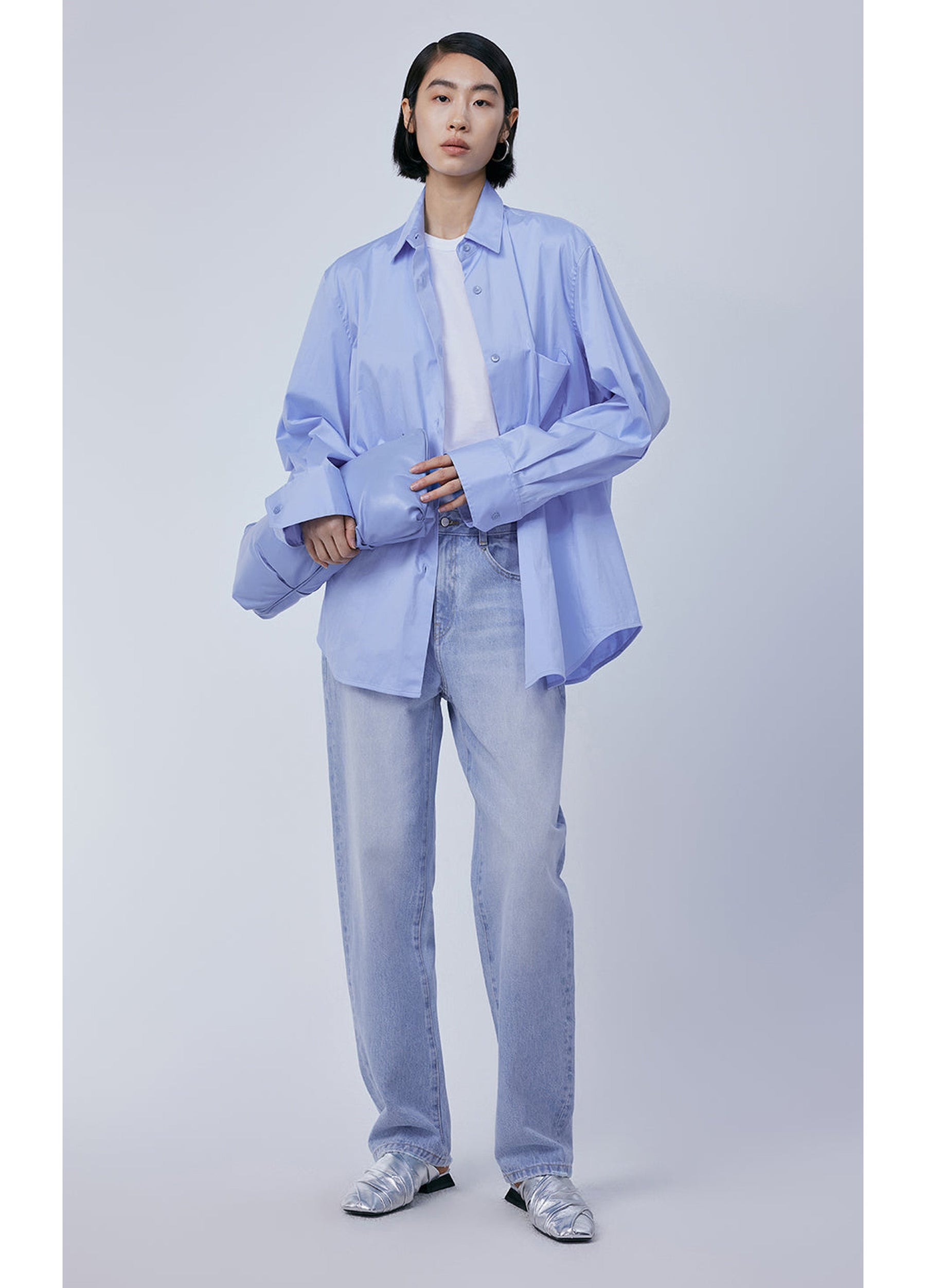 JNBY Oversize Cotton Minimalism Shirt