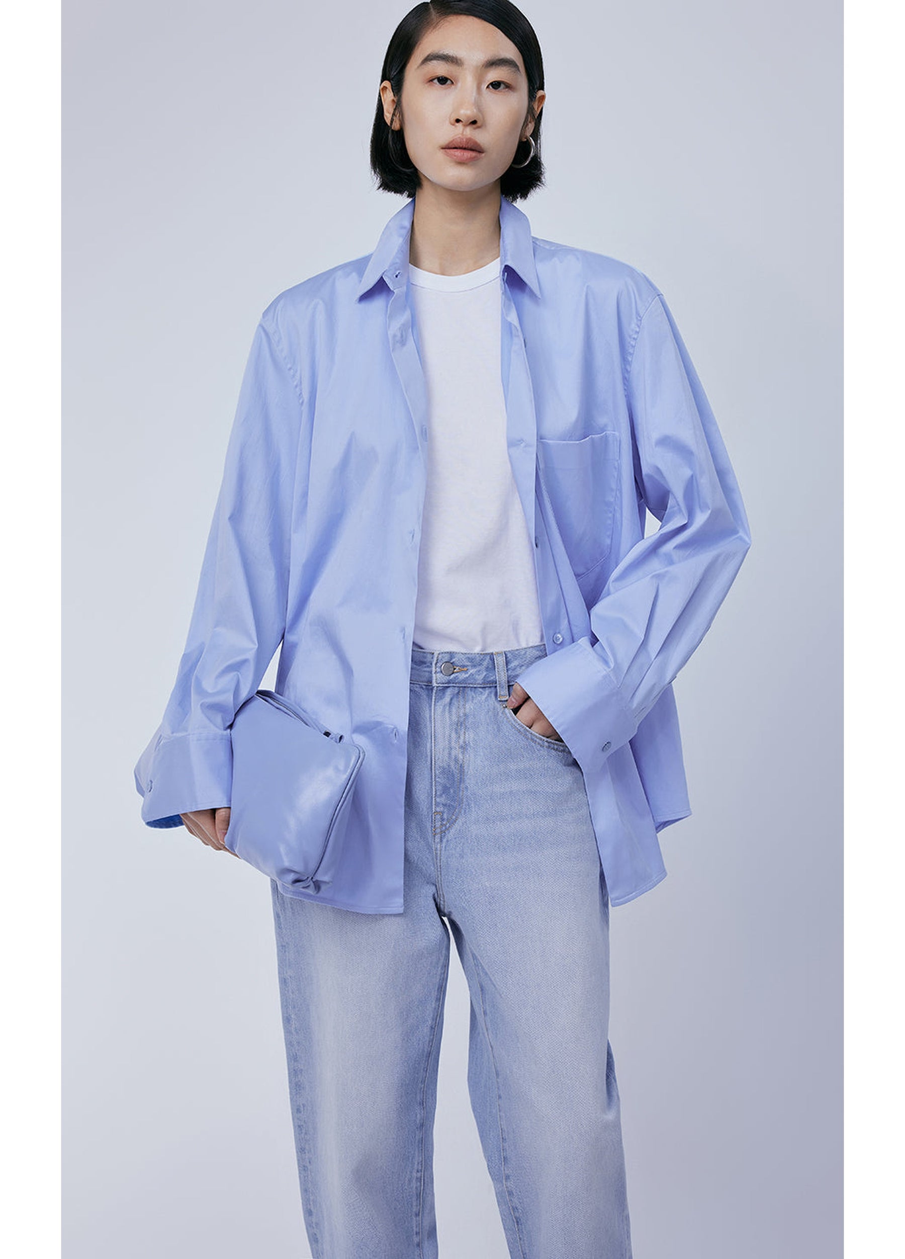 JNBY Oversize Cotton Minimalism Shirt