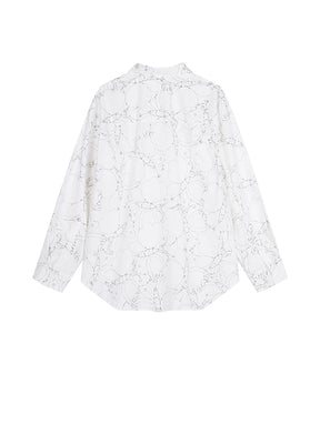 JNBY Pattern Sketch Long Sleeve Shirt