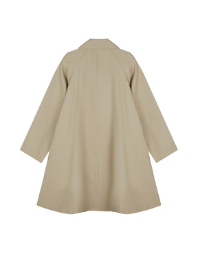 Back view of JNBY Relaxed Trench Coat