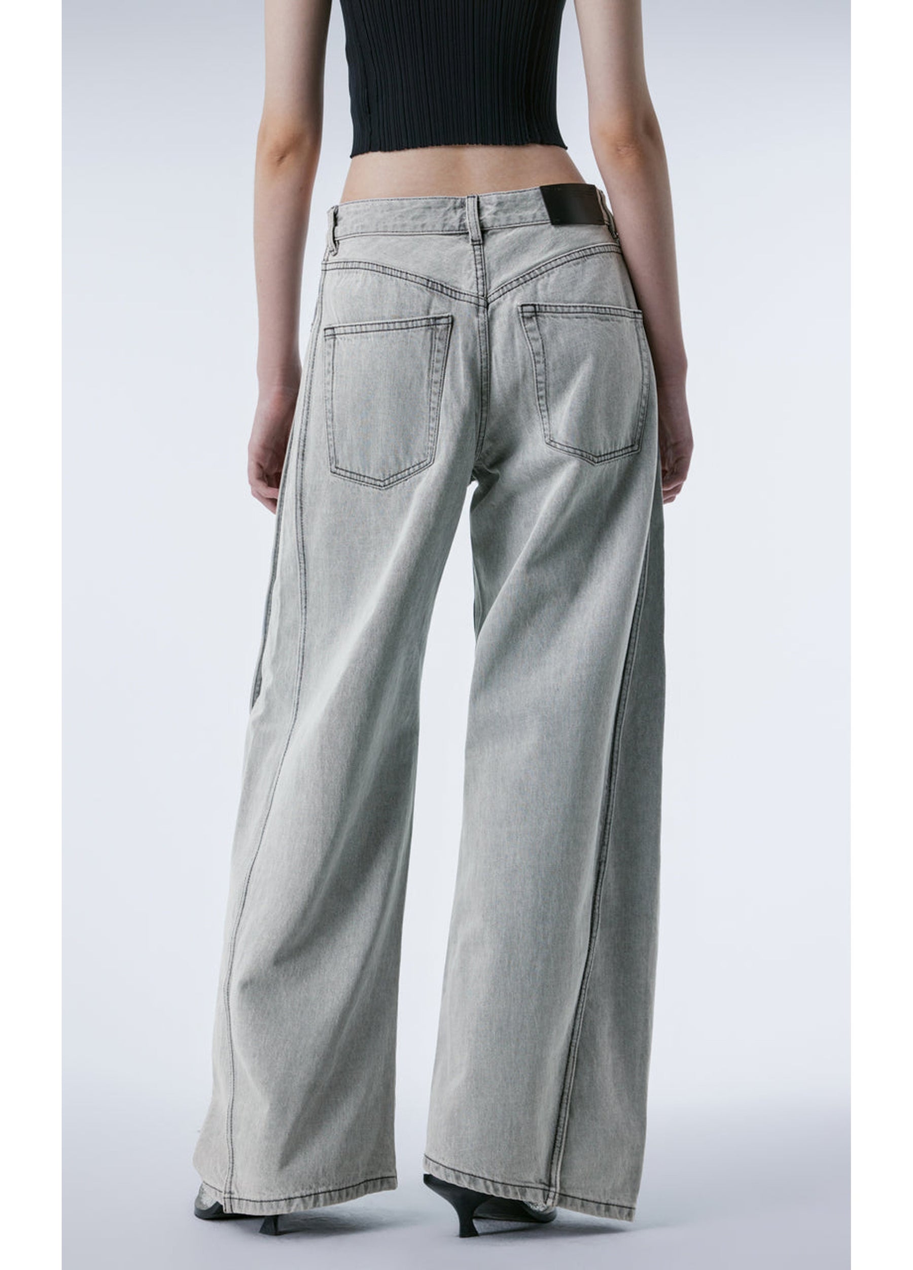 JNBY Cotton Wide Leg Track pants