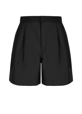 JNBY Wool-blend Silk Elastic Waist Shorts