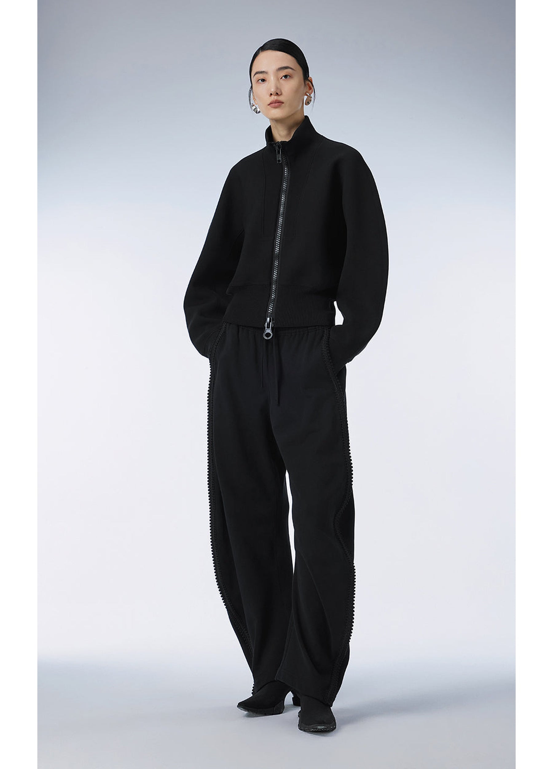 JNBY Wide Leg Track Pants