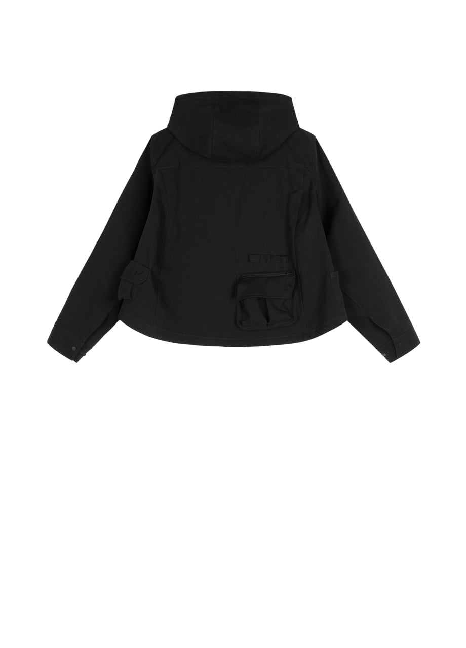 JNBY Oversized Cotton Hooded Jacket