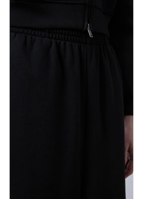 JNBY Asymmetric Elastic-waist Skirt