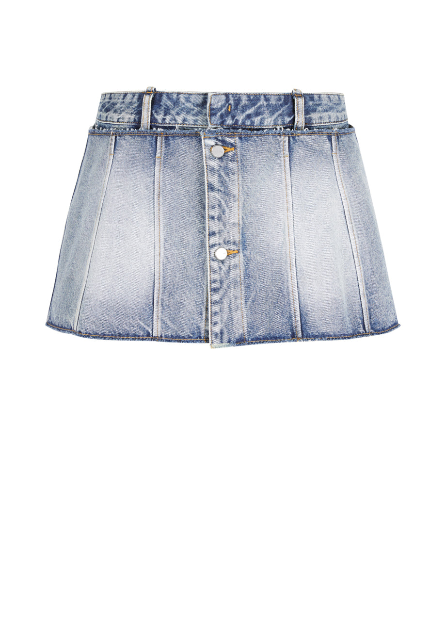 JNBY short denim culottes