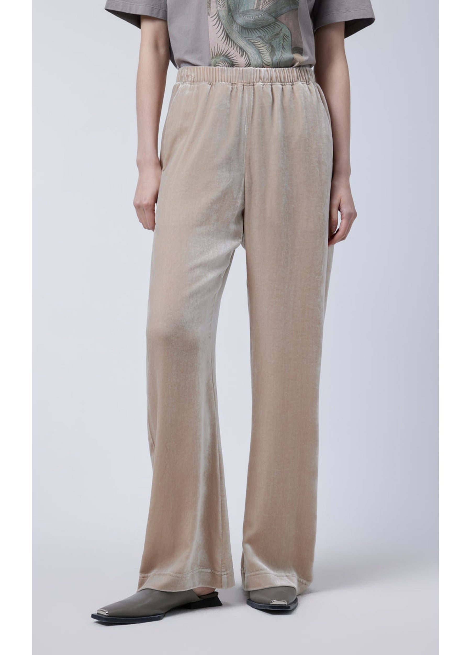 JNBY Viscose-silk Extra-long Pants