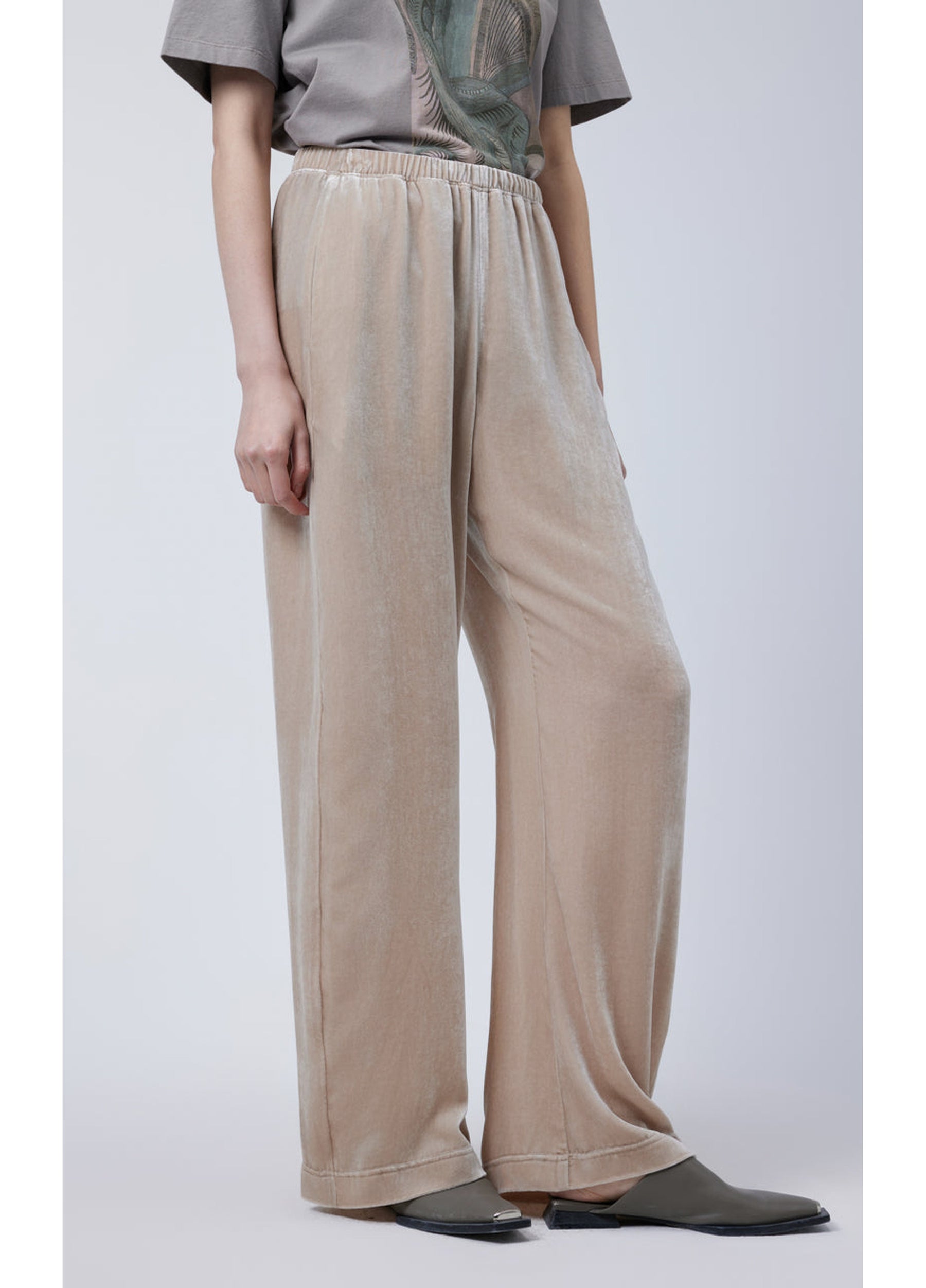 JNBY Viscose-silk Extra-long Pants