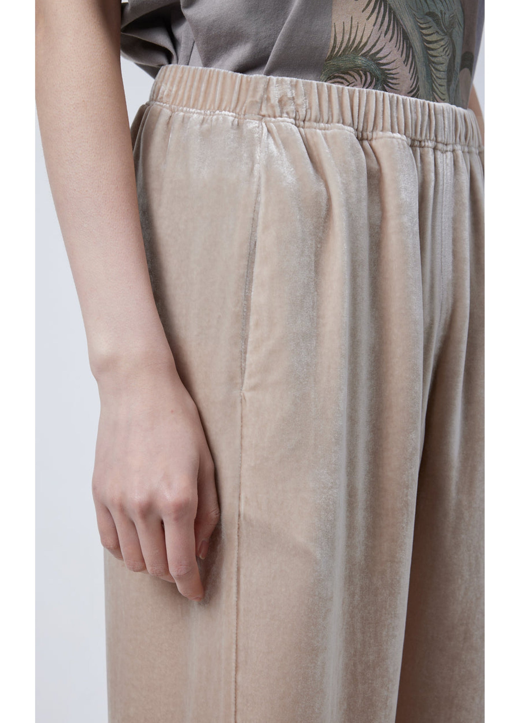 JNBY Viscose-silk Extra-long Pants