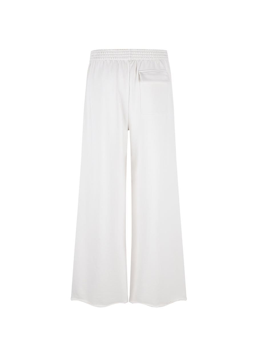 JNBY Extra Long Wide-leg Cotton Pants