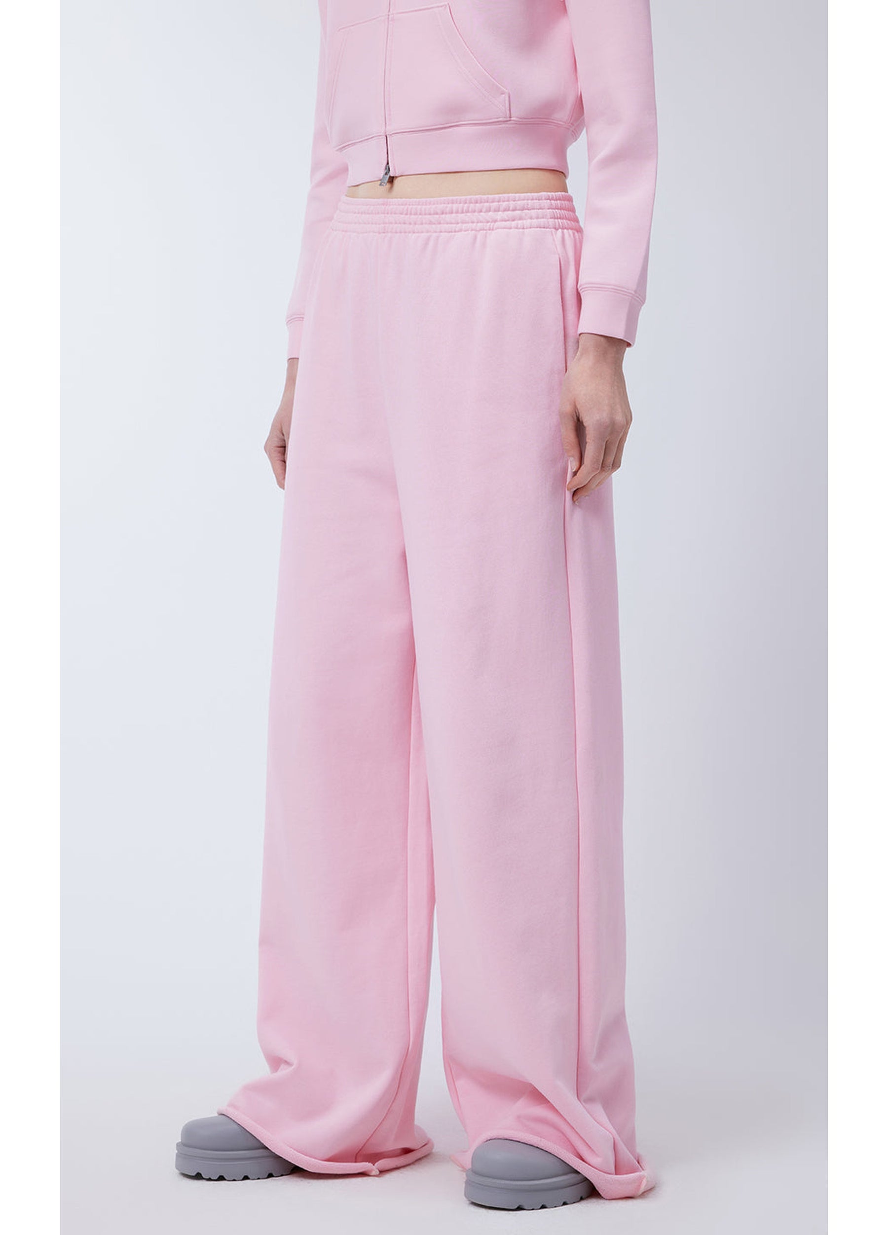 JNBY Extra Long Wide-leg Cotton Pants