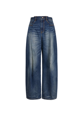 JNBY wide-leg cotton jeans