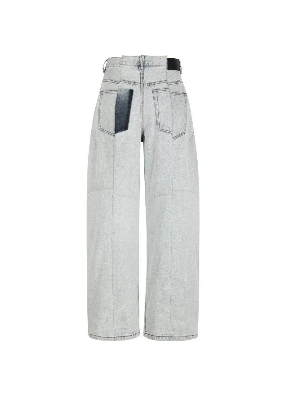 JNBY wide-leg cotton jeans