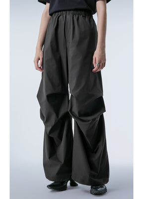 JNBY Gathered-detail Wide-leg Pants