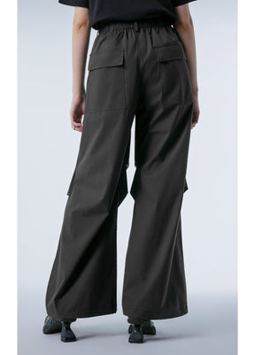 JNBY Gathered-detail Wide-leg Pants