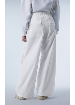 JNBY Gathered-detail Wide-leg Pants