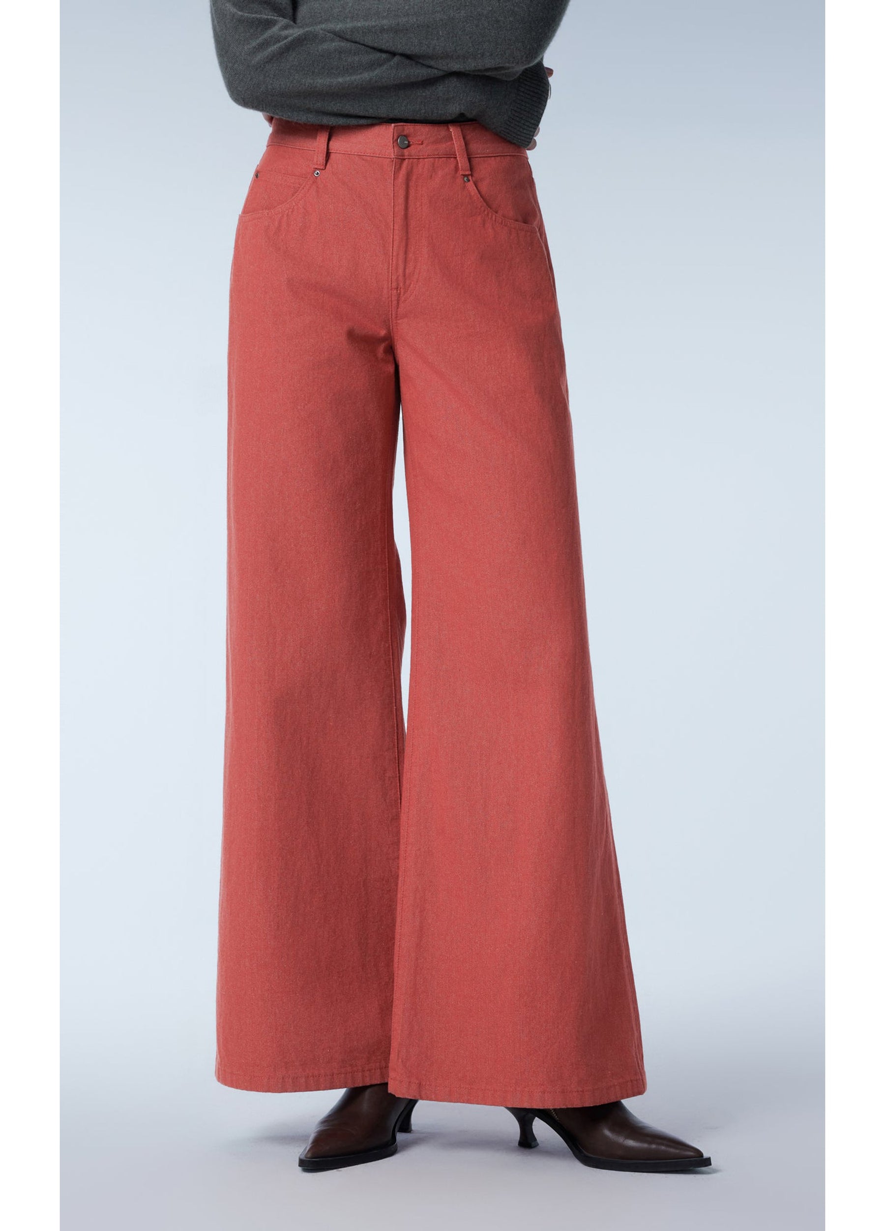 JNBY Retro Cotton Flared Jeans