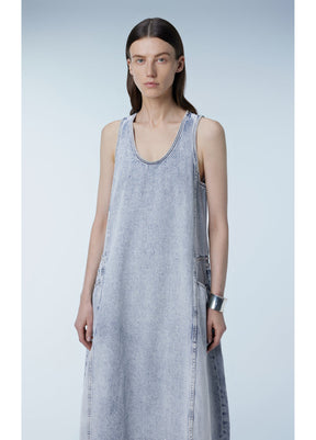 JNBY Sleeveless Extra-long Cotton Dress