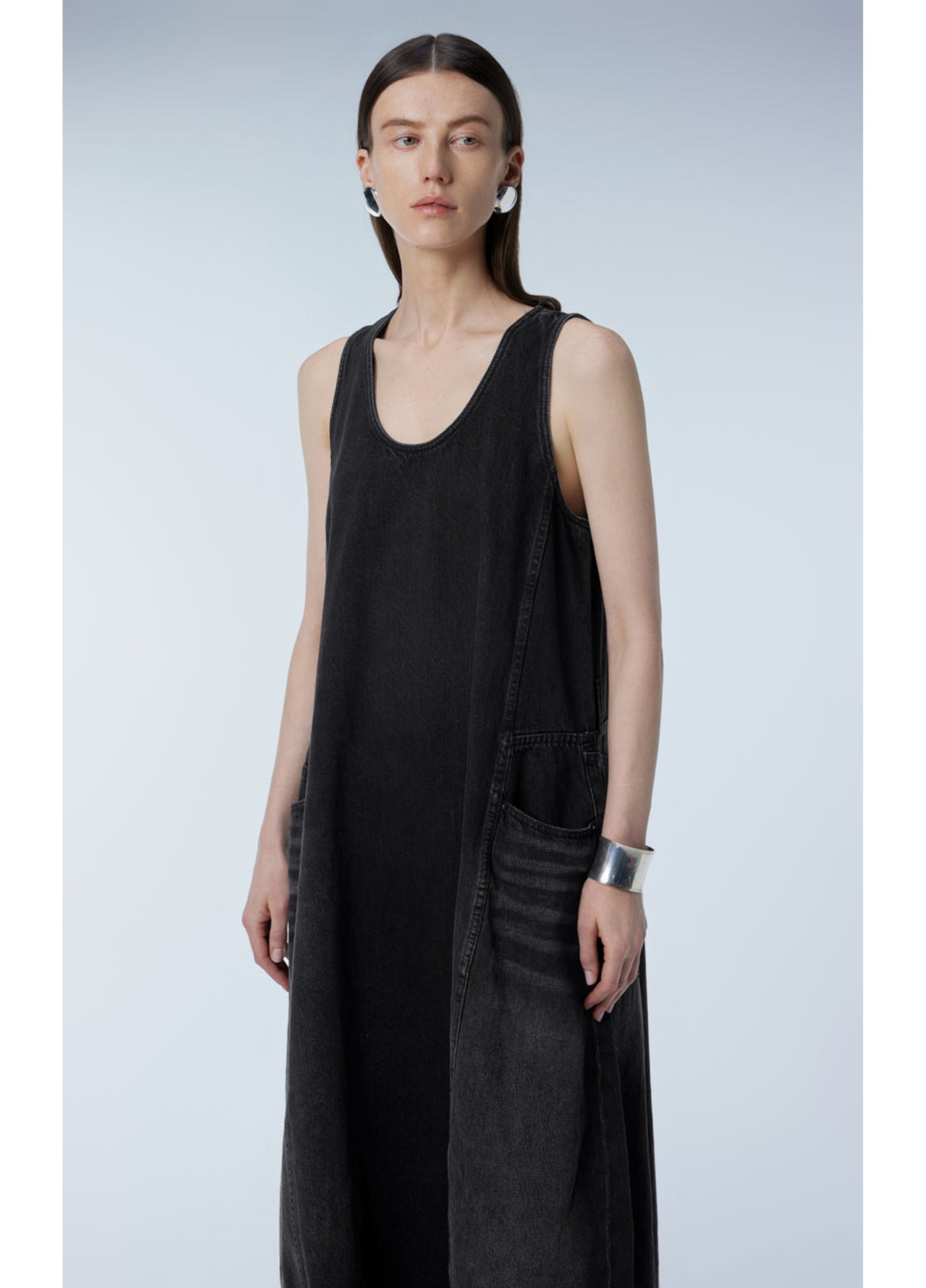 JNBY Sleeveless Extra-long Cotton Dress