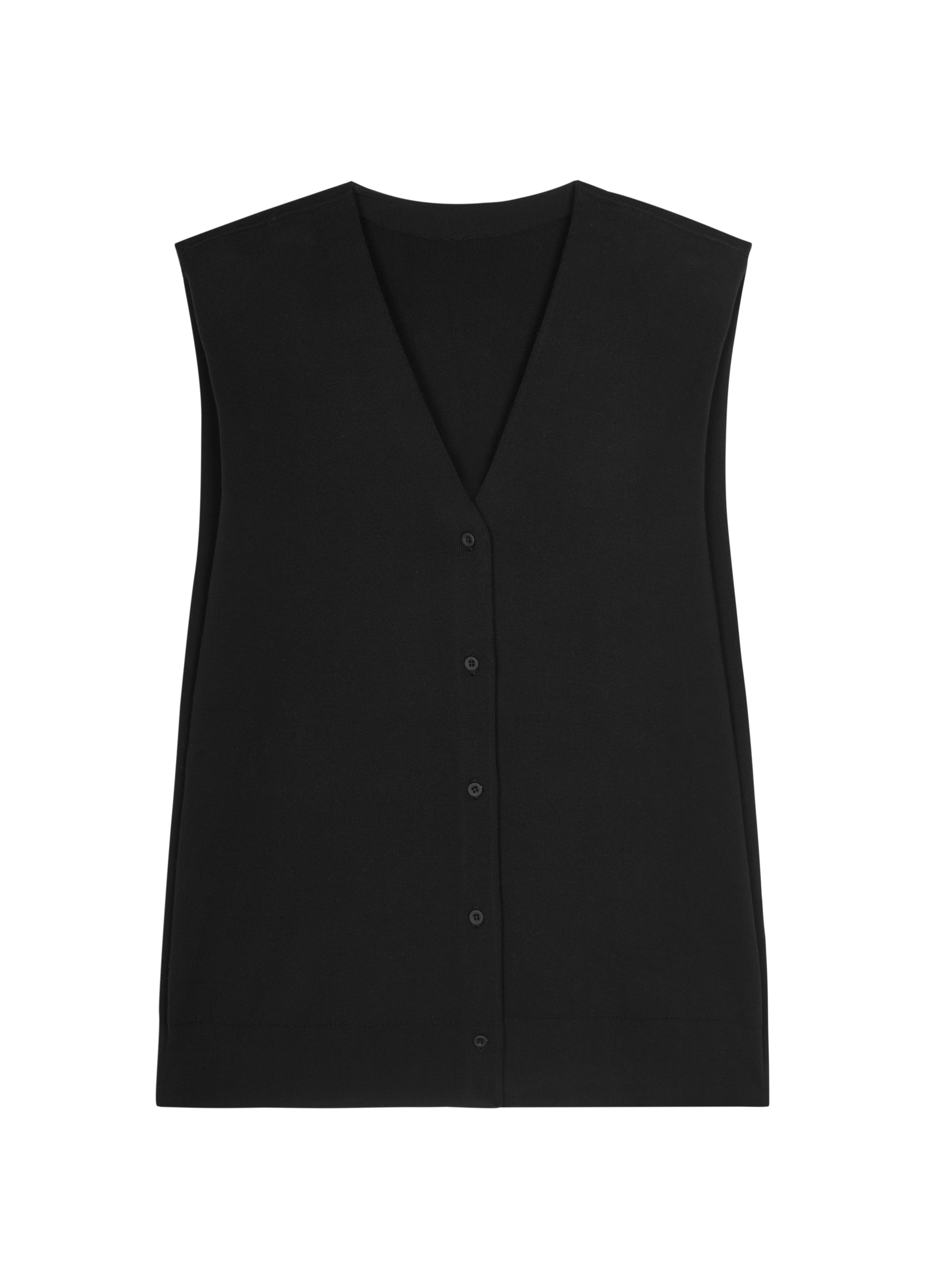 JNBY V-neck knitted vest