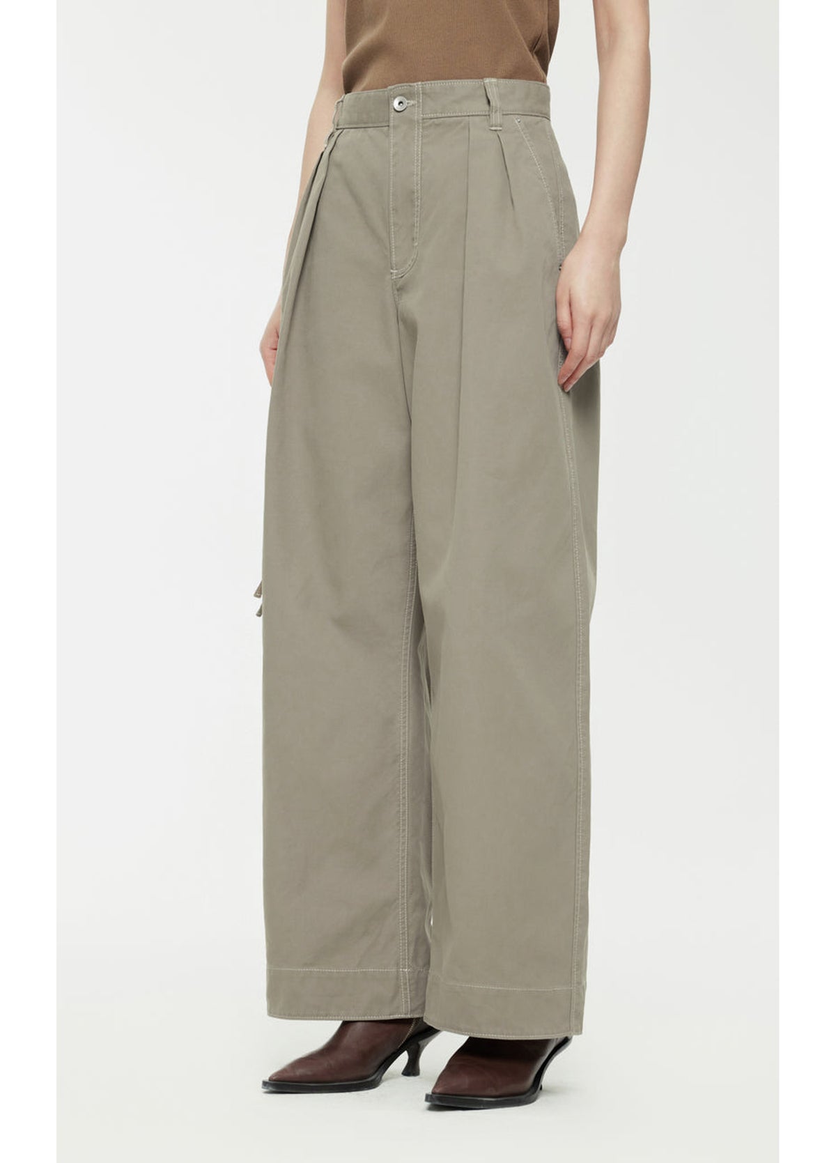 JNBY Workwear style wide leg pants