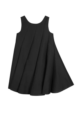 JNBY pleat-detailing cotton-blend dress