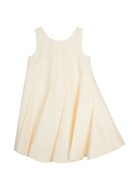 JNBY pleat-detailing cotton-blend dress