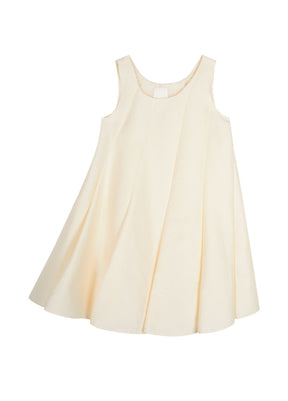 JNBY pleat-detailing cotton-blend dress