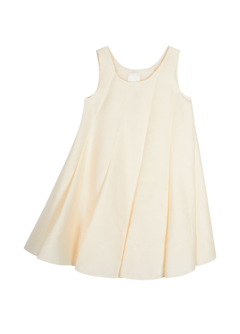 JNBY pleat-detailing cotton-blend dress