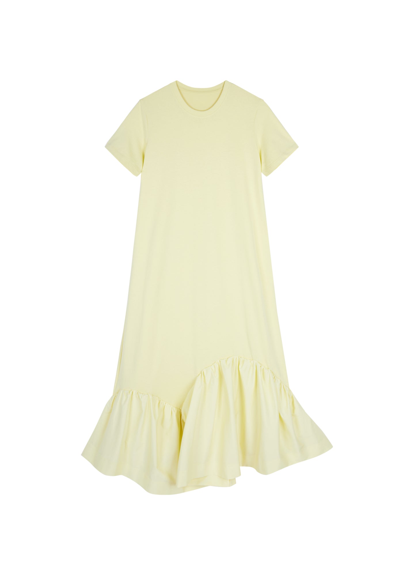 JNBY Short-sleeve Spliced Cotton Dress