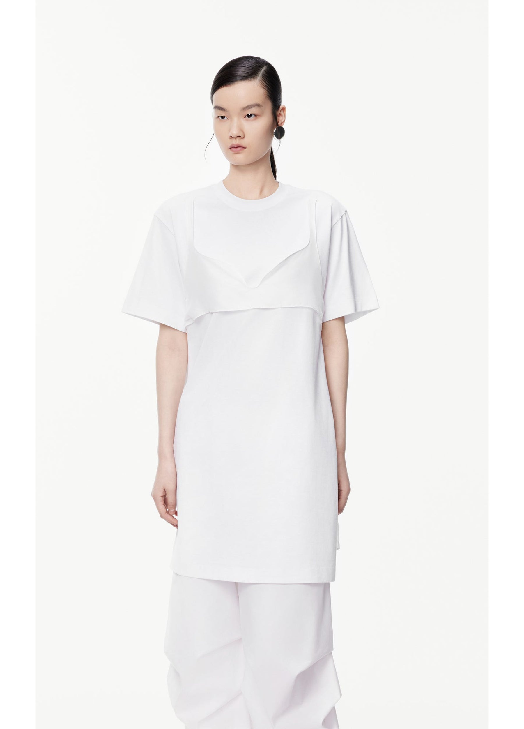 JNBY Relaxed Short-sleeve Cotton Dress