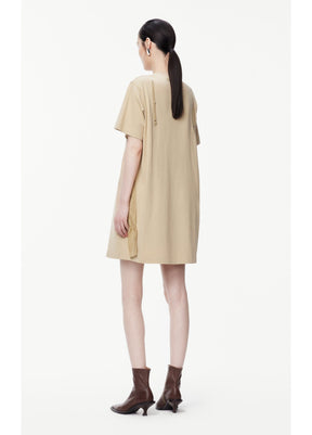 JNBY Relaxed Short-sleeve Cotton Dress