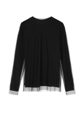 JNBY tulle long sleeves t-shirt