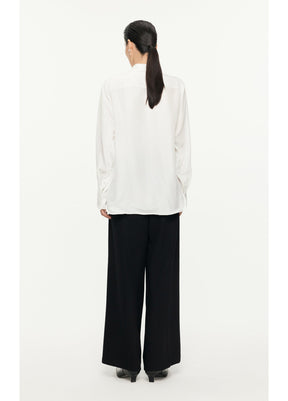 JNBY Loose Fitting Long-sleeved Silk Shirt