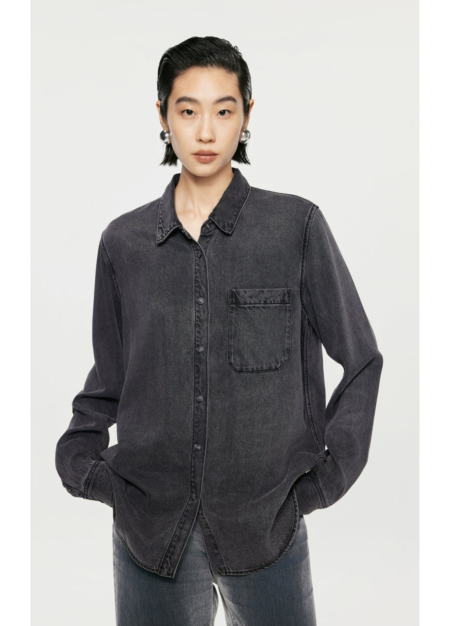 JNBY denim shirt