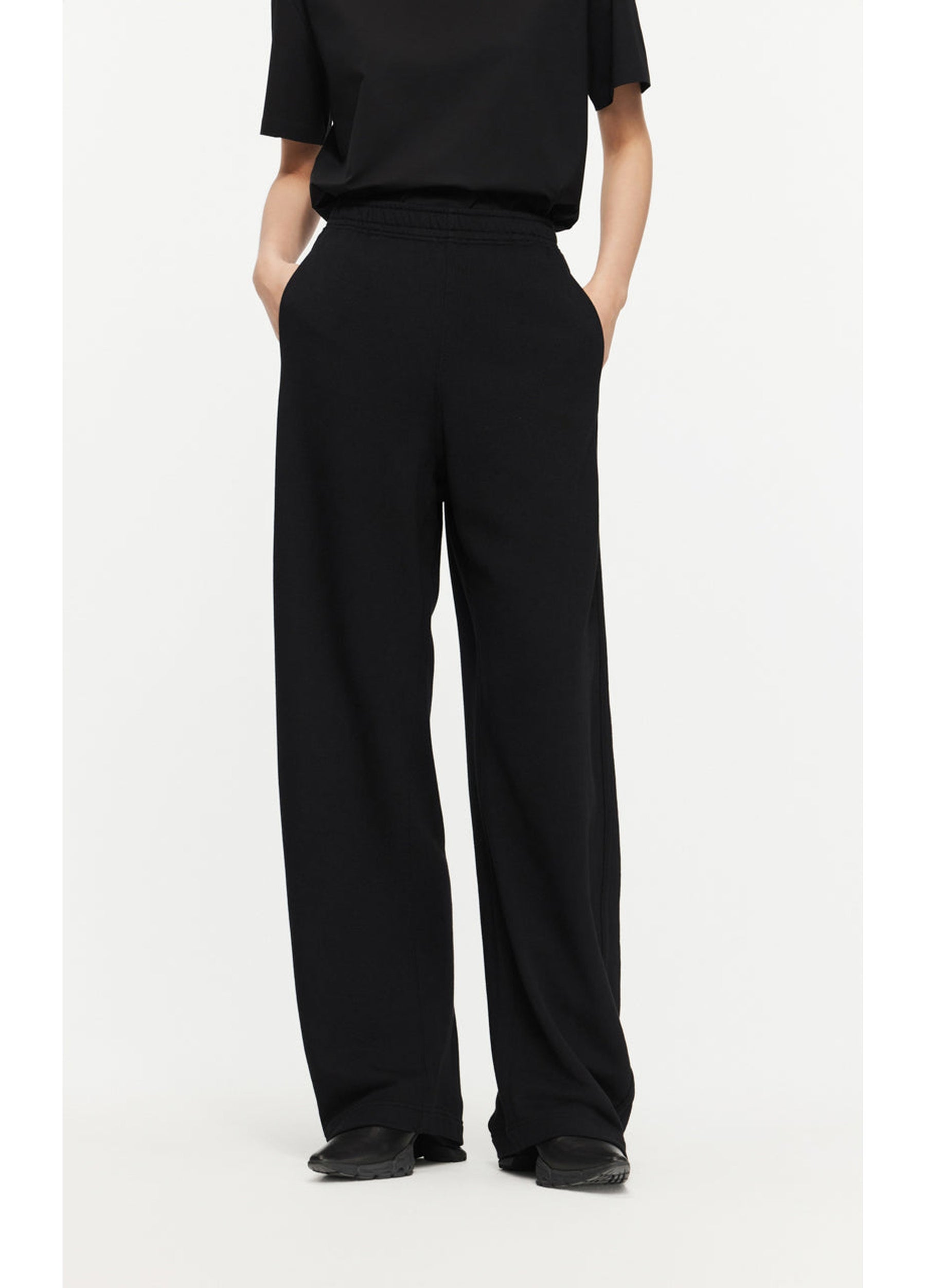 JNBY drawstring cotton trousers