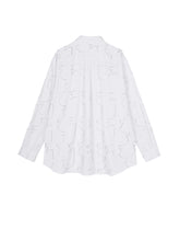 JNBY Cotton bead tube embroidered shirt