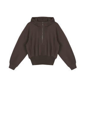 JNBY short hooded sweatshirt