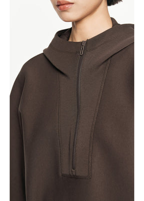 JNBY short hooded sweatshirt