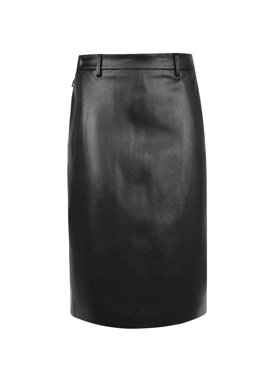 JNBY mid size PU waist skirt