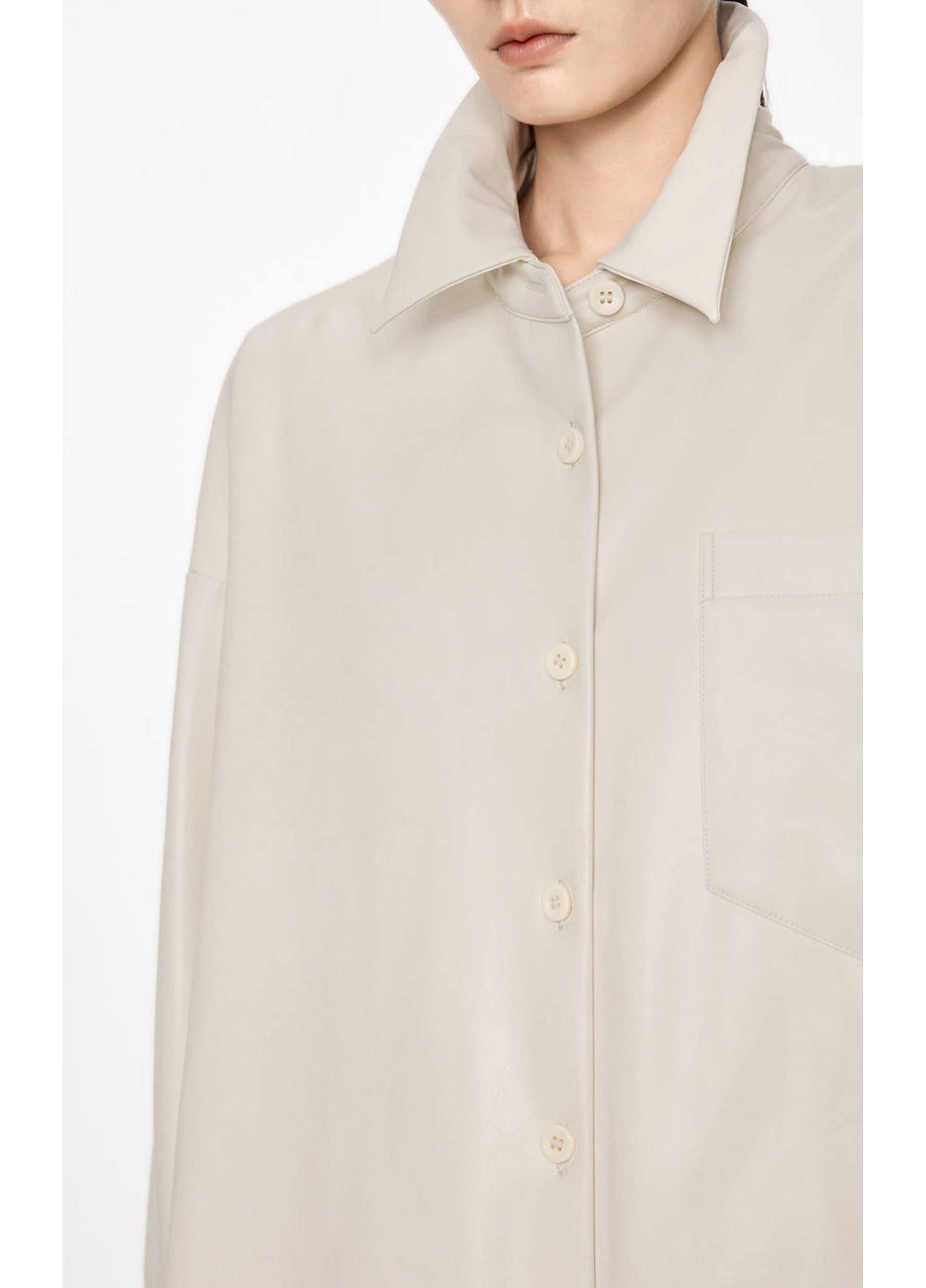 JNBY Oversize Shirt Down Coat