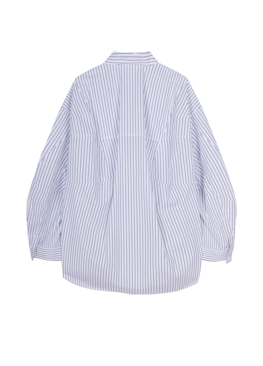 JNBY loose striped womens shirt