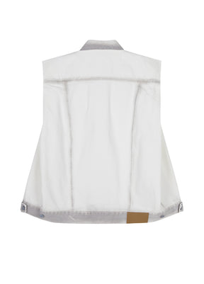 JNBY loose sleeveless lapel vest